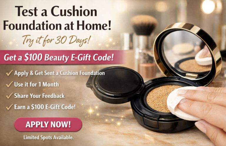 Test a Cushion Foundation at Home for 30 Days and Get a $100 Prestige Beauty E-Gift Code