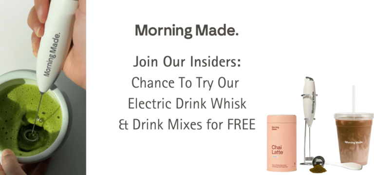Try the Morning Made Electric Whisk for Free