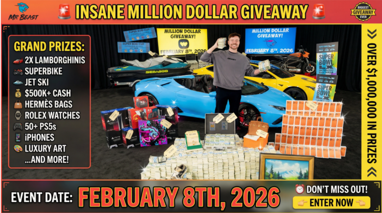 Mr Beast X WhatNot $1M Giveaway Entry Guide