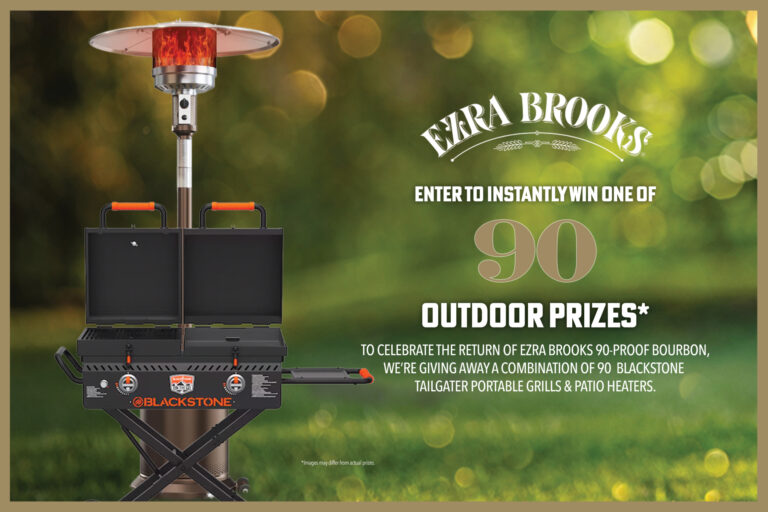 Luxco, Inc. Is Giving Away Grills and Heaters — Enter the EZRA BROOKS Sweepstakes!