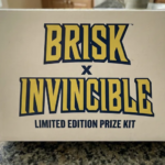 OMG! Look at these Prize Packs: Sweatshirt, poster, stickers + a can of Brisk