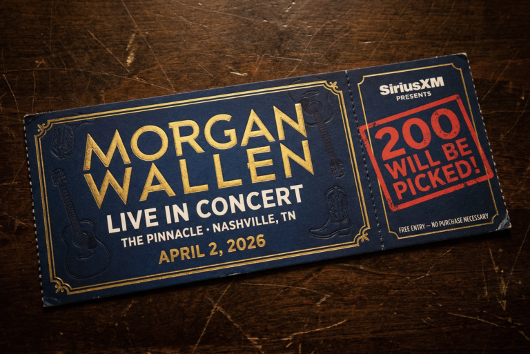 FREE Tickets to See Morgan Wallen in Nashville — Here’s How to Get Yours