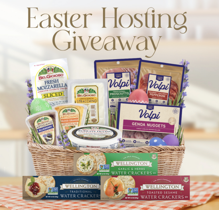 Wellington Crackers Is Giving Away an Elite Easter Gift Basket — Hop Into Spring!