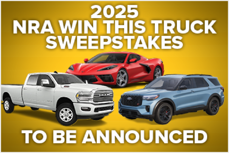 NRA Win This Truck Sweepstakes 2026 — Choose Your Truck + $25,000 Cash (Free Entry!)