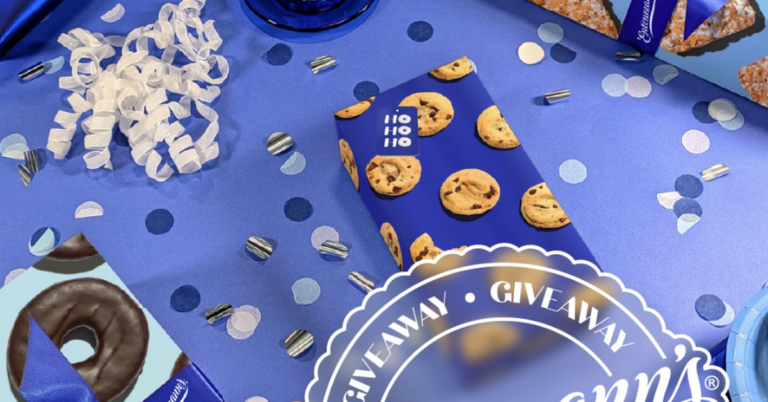 Entenmann’s is giving away Scented Wrapping Paper that smells like baked goods