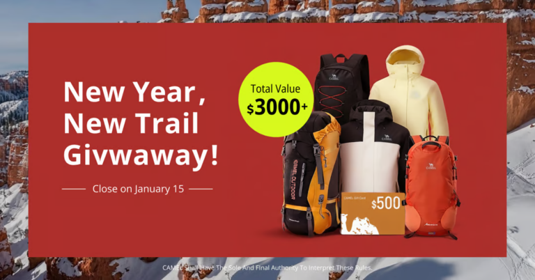 Win $500 In Outdoor Gear + Jackets & Backpacks