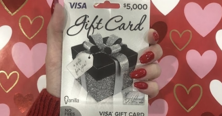 $5,000 Visa Gift Card for Valentine’s Day!