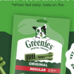 FREE Greenies™ Vet-Recommended Dental Treats for Dogs (Limited Offer)