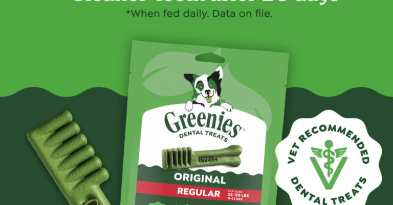 FREE Greenies™ Vet-Recommended Dental Treats for Dogs (Limited Offer)