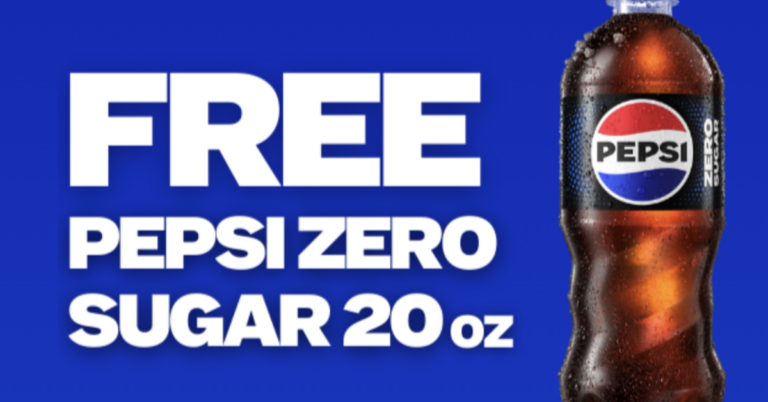 FREE Pepsi Zero — Limited Time!