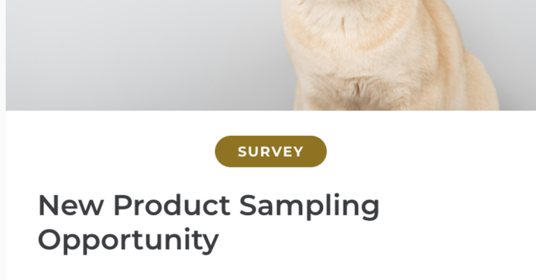 Mystery Cat Product Sampling is LIVE — Cat Owners Should Run!