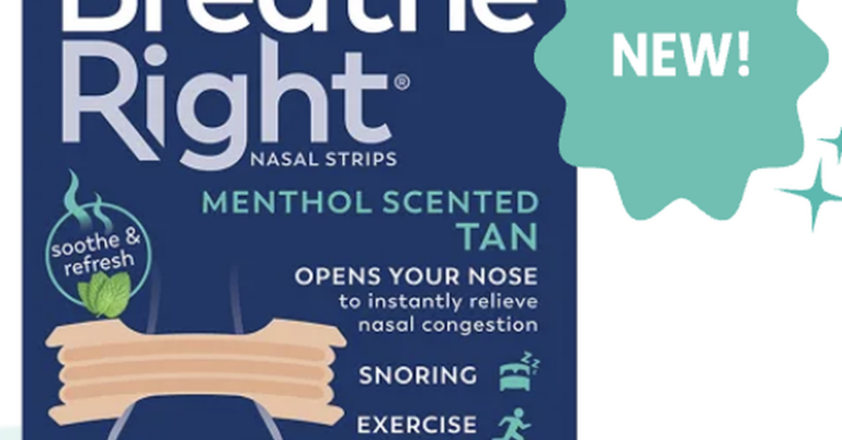 FREE Extra Strength Tan Breathe Right® Strips Sample (Limited Time)