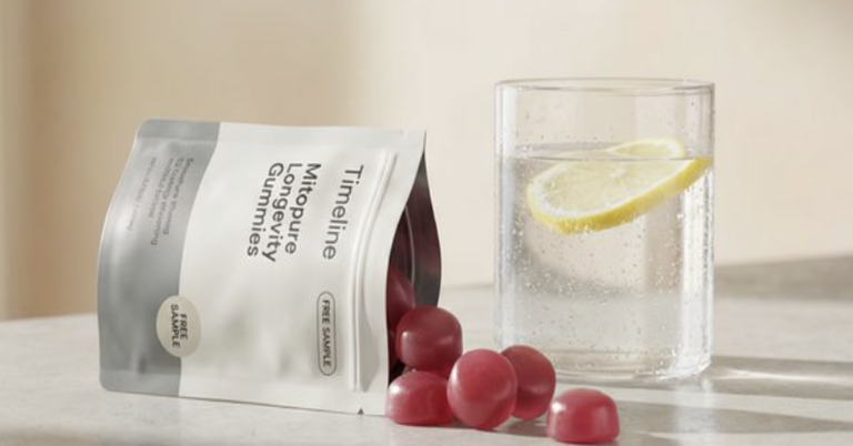 Get a FREE Timeline MitopureLongevity Gummies Sample!