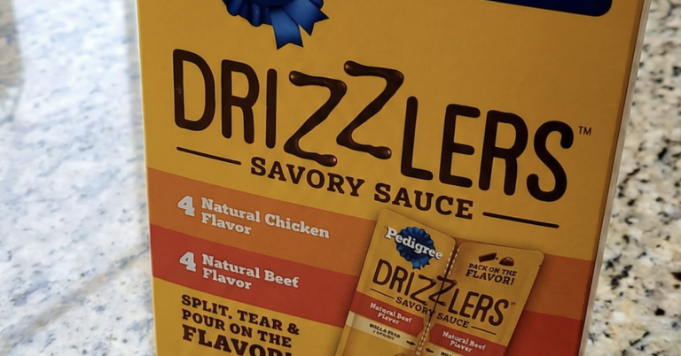 FREE Pedigree Pouches & Drizzlers!