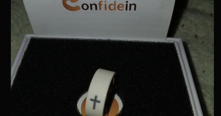 Get a FREE Confidein Prayer Ring (Smart NFC Ring)