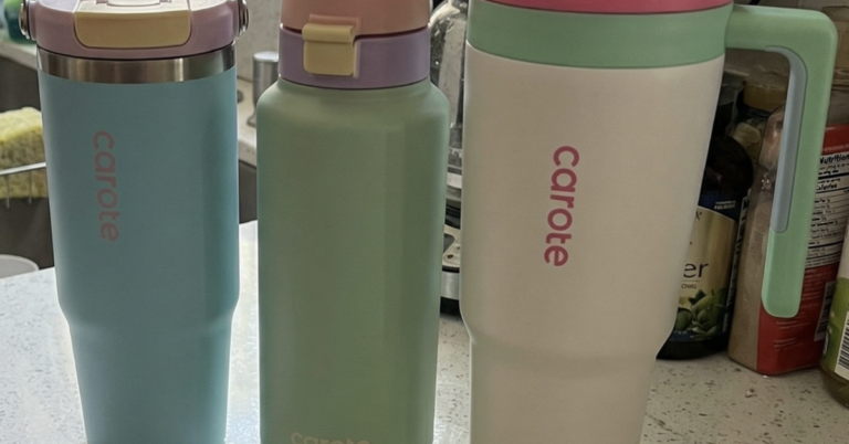 FREE Carote 3pc Stainless Steel Tumbler Set at Walmart after Cash Back