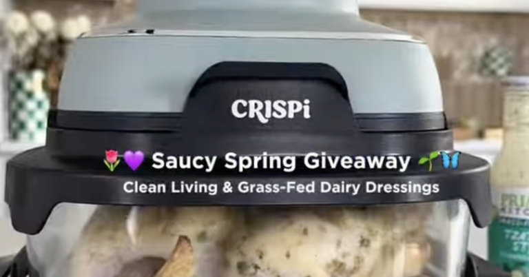 Ninja Kitchen x Primal Kitchen Saucy Spring Giveaway — Win a CRISPi Air Fryer!