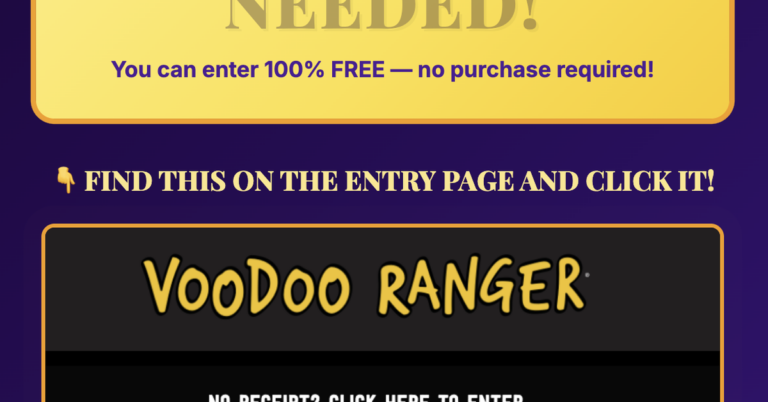 Voodoo Ranger Bet on 11 Sweepstakes