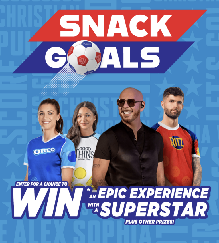 Mondelēz Is Giving Away Snack Prize Packages — Enter the 2026 Score Snack Goals!