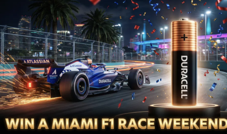 Win a Miami F1 Race Weekend with Duracell