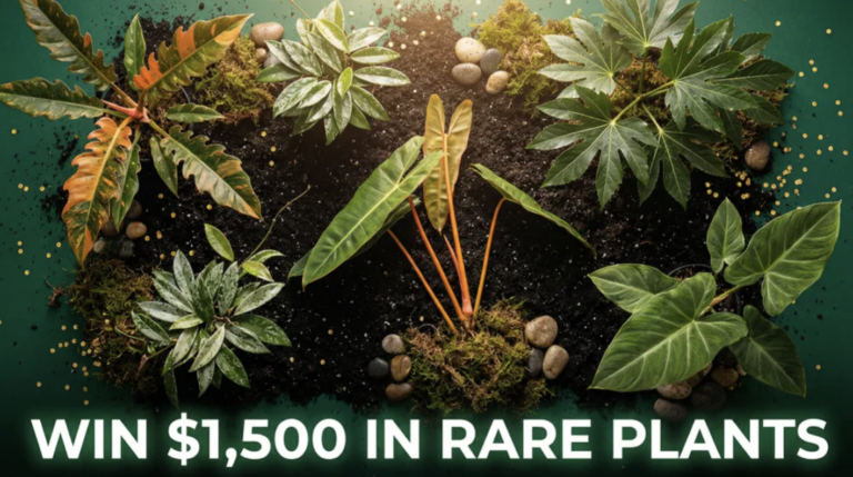 Win $1,500 in Rare Plants — Flora March Giveaway!