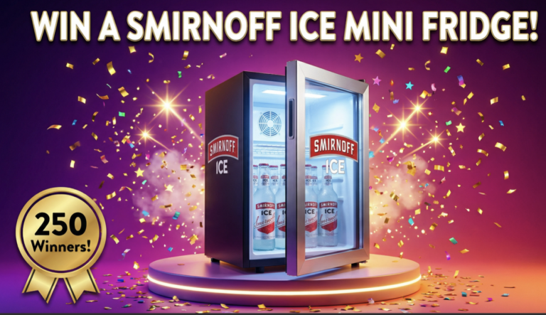 Win a Mini Fridge – 250 Winners