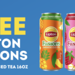 Free Lipton Fusions Drink