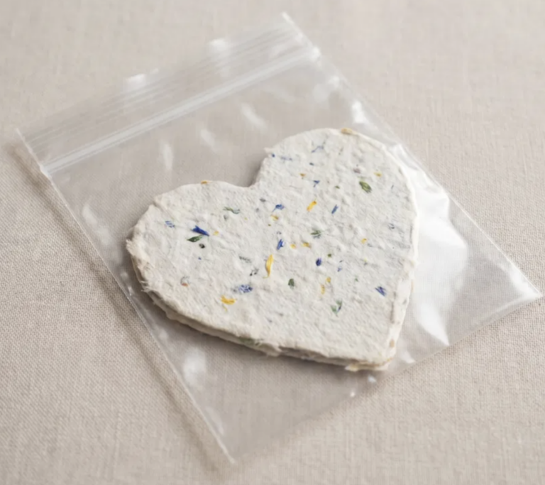 Free Plantable Seed Paper Heart