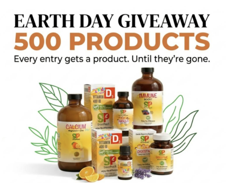 Free GreenPeach Full Size Item