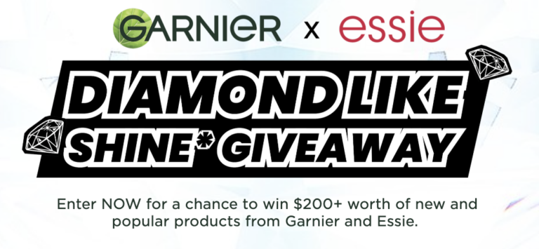 Enter to Win Garnier and essie Products in the Diamond Like Shine Sweepstakes!
