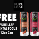 Free Pure Leaf Mental Focus Offer to Add to Your Mobile Wallet