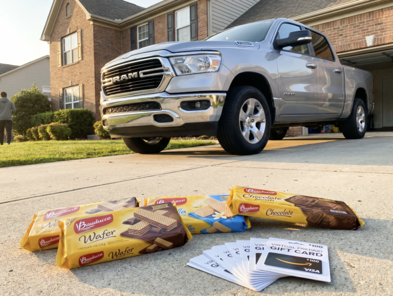 Bauducco Golden Cookie Sweepstakes – Win a RAM 1500 Truck + Daily $100 Instant Win Prizes!