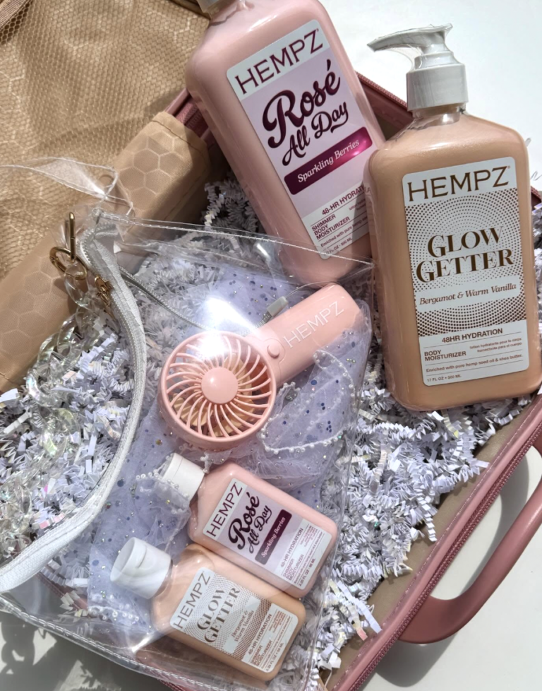 15 Mini Suitcases Packed with Shimmer Must-Haves