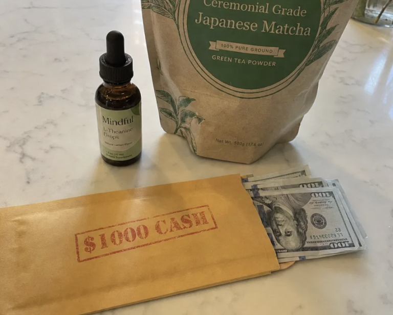 Win $1,000 Cash, Ceremonial Matcha, or Free Mindful Drops!