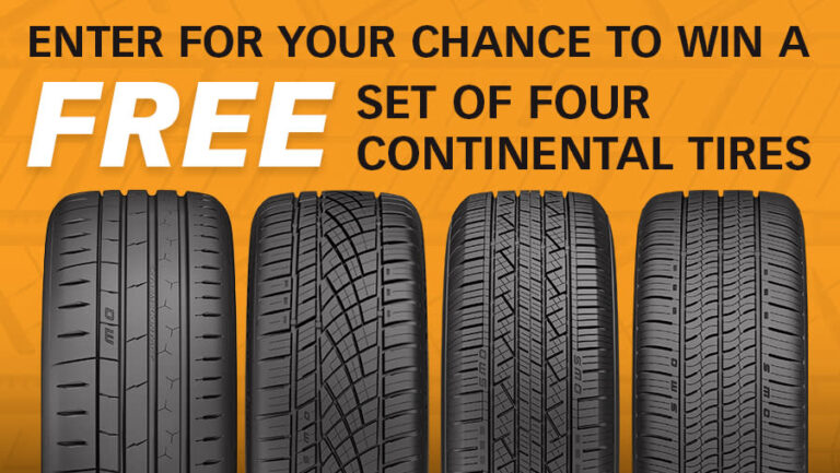 Win Four Continental Tires in the PowerNation Sweepstakes!