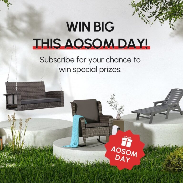 Win Outdoor Furniture in the Aosom Day Giveaway!