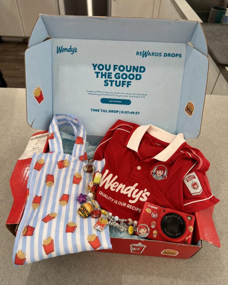 Wendy’s Loyalty Drops: Free Merch Wednesdays — Bags, Jewelry, Jerseys & Cameras