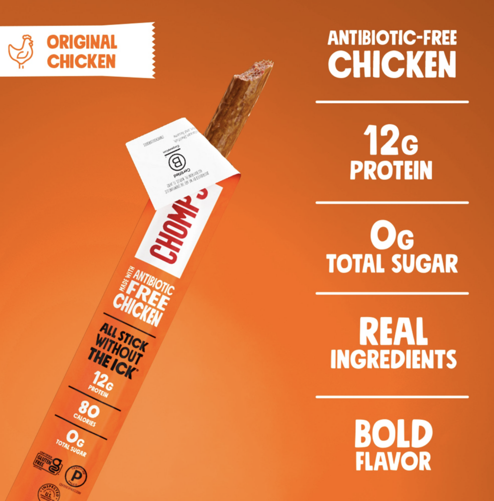 Claim a Free Chomps Original Chicken Sample