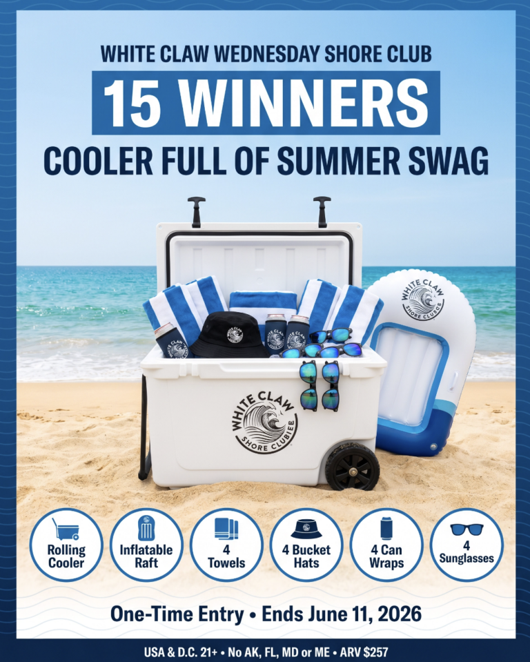 Win a White Claw Summer Swag Bag Today!