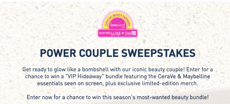 Win a Luxurious CeraVe Product Selection in the Power Couple Sweepstakes!
