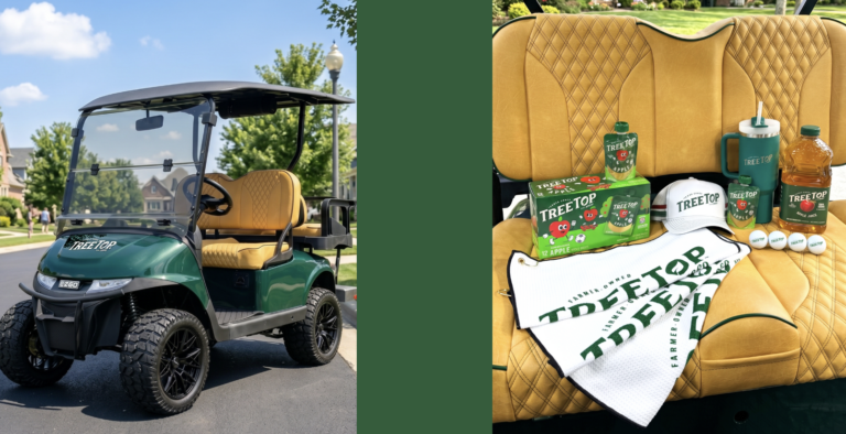 2026 Tree Top s Sweepstakes: Win 1 grand prize: Tree Top custom golf cart