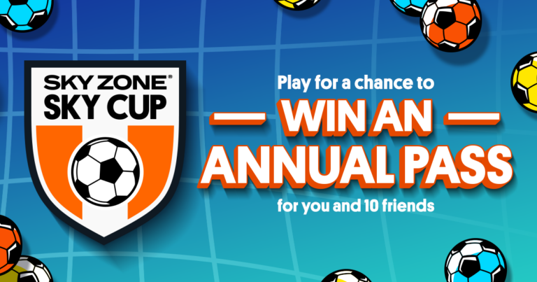Win a Sky Zone Annual Pass for You and 10 Friends!