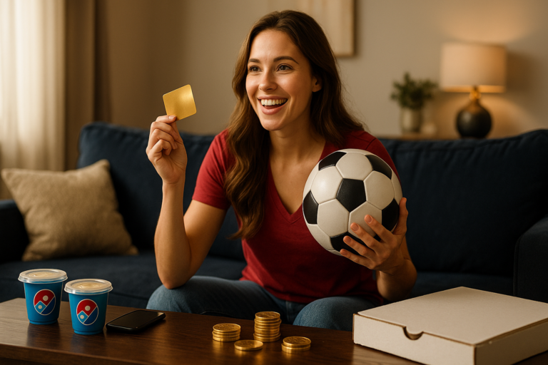 Score Prizes in the Domino’s Rewards Soccer Shootout Instant Win Game
