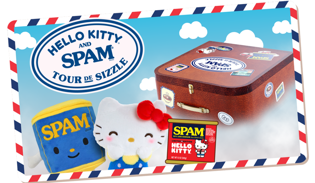 2026 Hello Kitty + SPAM Tour de Sizzle Sweepstakes: Win Collector’s Kits &