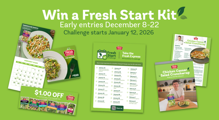 Win a Zoom with Antoni, cookbook, salad bowl set in the Fresh Express Cooking
