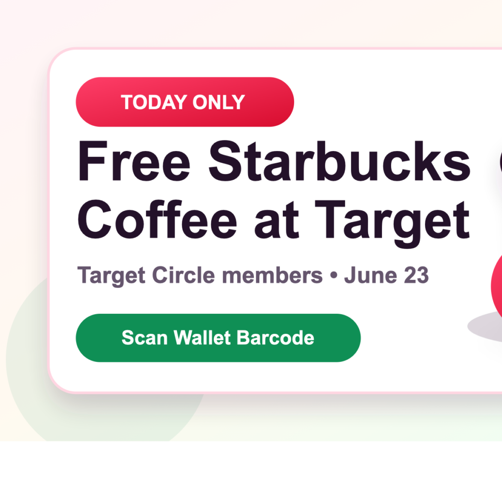 Free Starbucks Coffee at Target Today, June 23: How to Claim It
