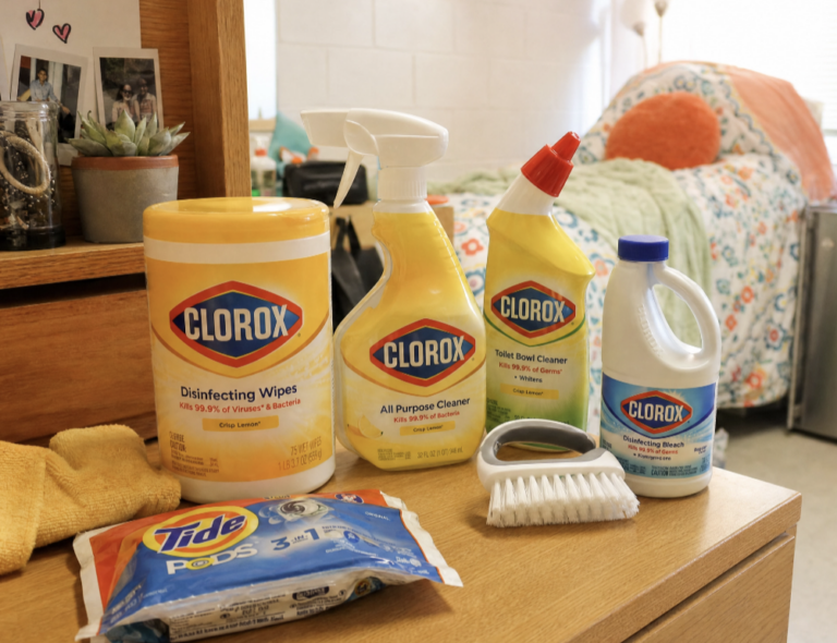 College Dorm Cleaning Supplies Checklist: What Students Actually Need
