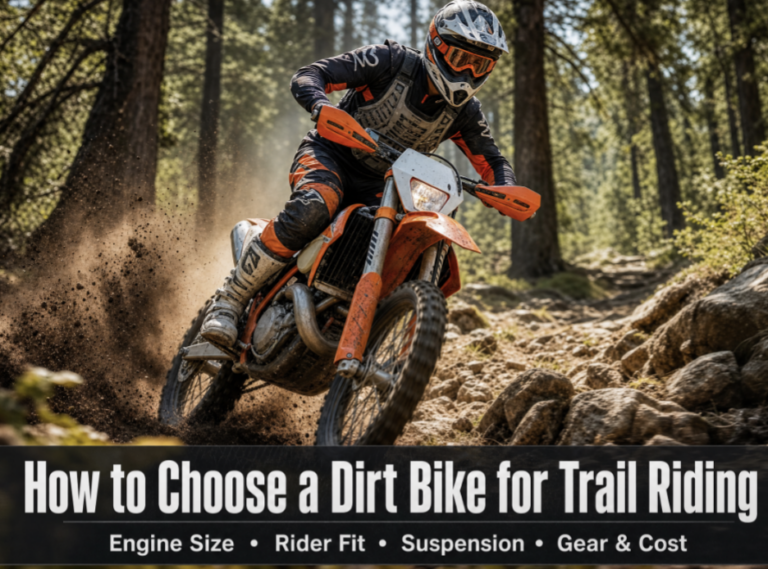 How to Choose a Dirt Bike for Trail Riding