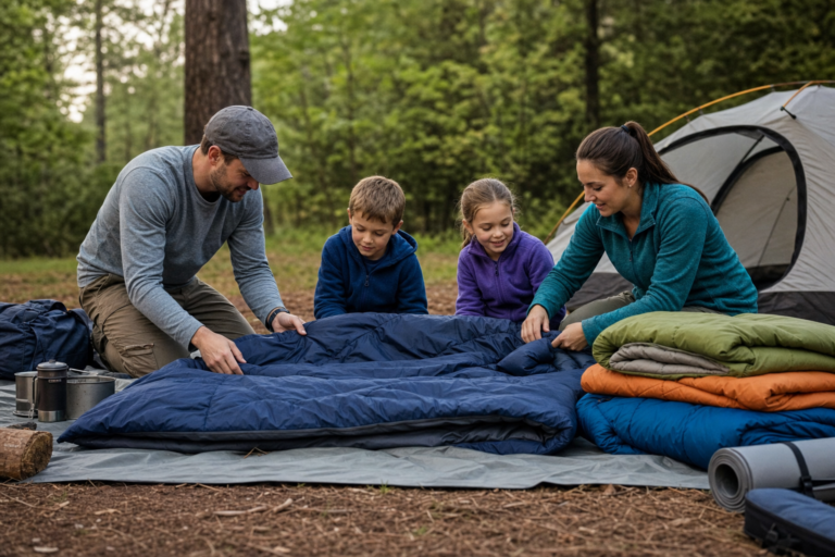 How to Choose a Sleeping Bag for Comfortable Family Camping