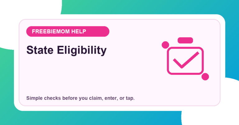 How to Check If a Giveaway Is Open in Your State